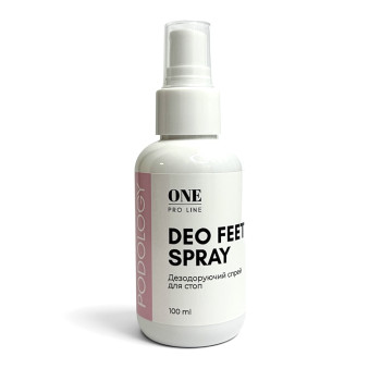 Дезодоруючий спрей для стоп ONE DEO FEET SPREY, 100мл