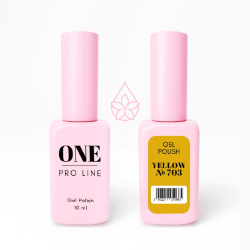 Гель-лак ONE YELLOW 703