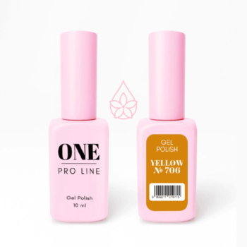 Гель-лак ONE YELLOW 706