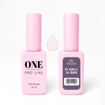 Гель-лак ONE PURPLE 809