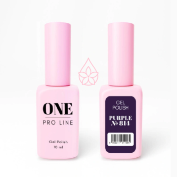 Гель-лак ONE PURPLE 814