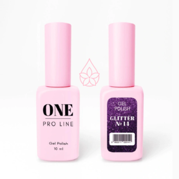 Гель-лак ONE GLITTER 14