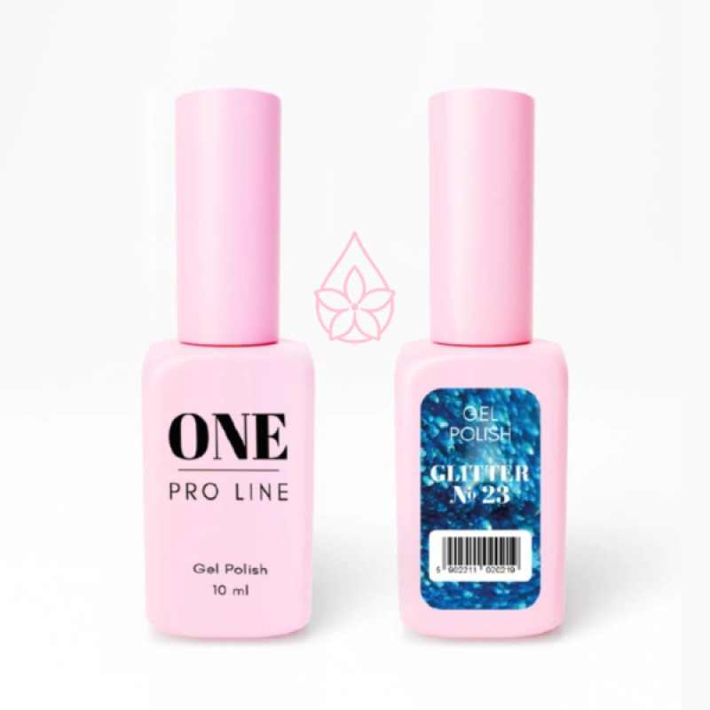 Гель-лак ONE GLITTER 23