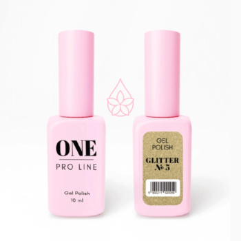 Гель-лак ONE GLITTER 5