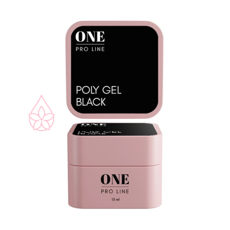 Полігель ONE POLYGEL BLACK, 15 ml   