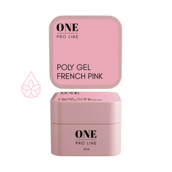 Полігель ONE POLYGEL FRENCH PINK, 15ml