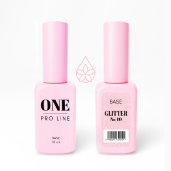 База з глітером ONE BASE GLITTER 10