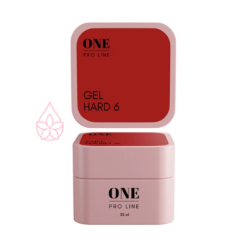 Гель для нарощення ONE GEL HARD 6, 30 ml