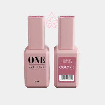 Рідкий полігель ONE LIQUID GEL COLOR 5, 15 ml   