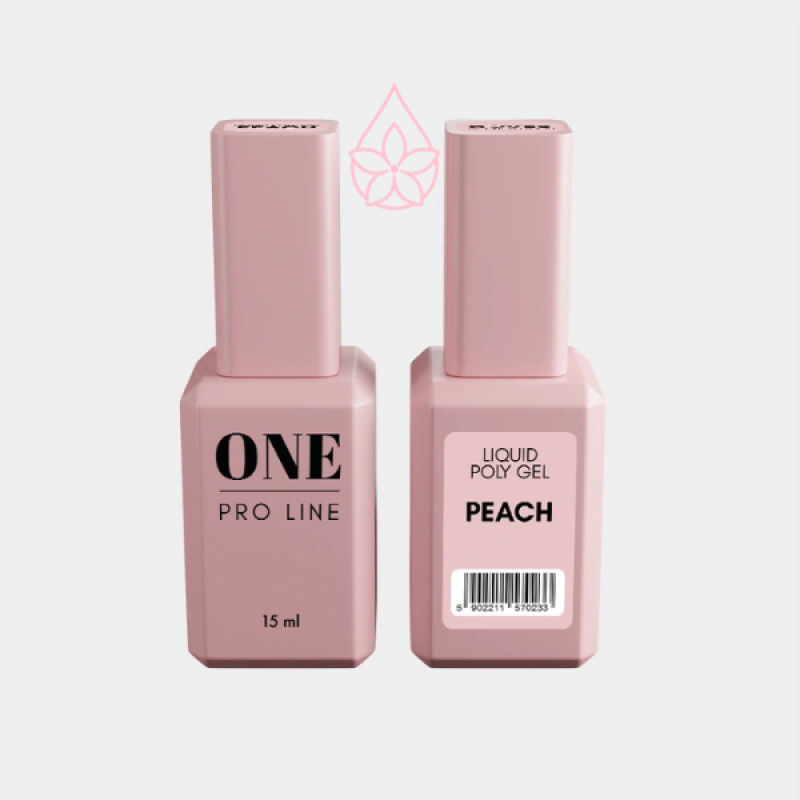 Рідкий полігель ONE LIQUID POLYGEL PEACH