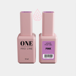 Рідкий полігель ONE LIQUID POLYGEL PINK