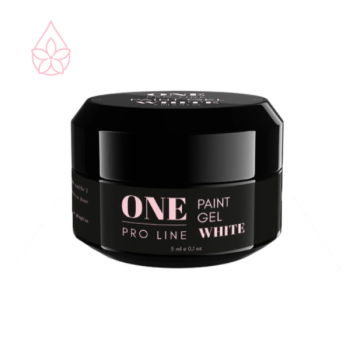 Гель-фарба ONE PAINT GEL WHITE, 5ml