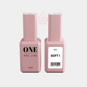 Гель для нарощення ONE GEL SOFT 1, 15 ml