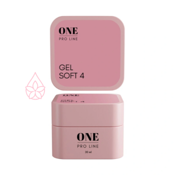 Гель для нарощення ONE GEL SOFT 4, 30 ml