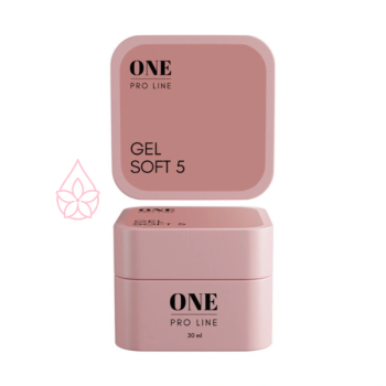 Гель для нарощення ONE GEL SOFT 5, 30 ml