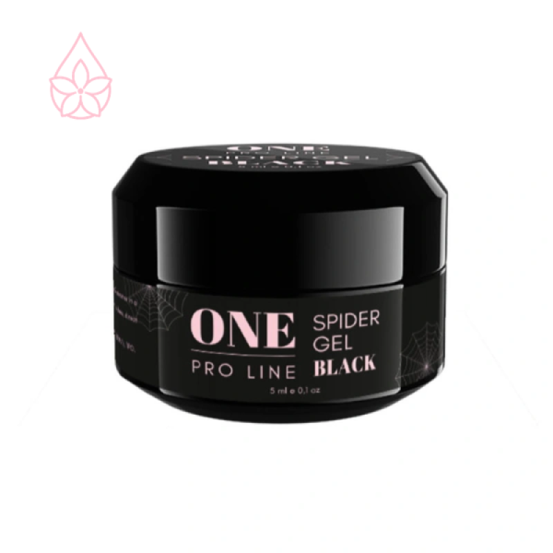 Гель-павутинка ONE SPIDER GEL BLACK, 5ml