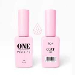 Топ з липким шаром ONE TOP COAT WIPE, 10ml