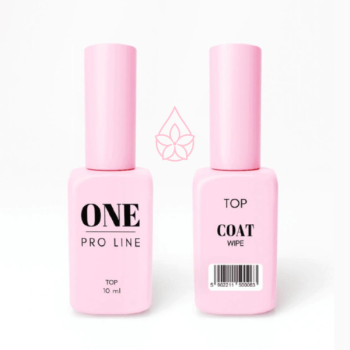 Топ з липким шаром ONE TOP COAT WIPE, 10ml