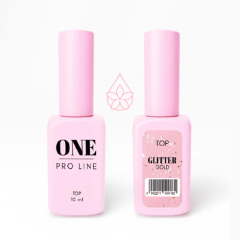 Топ з фольгою ONE TOP GLITTER GOLD