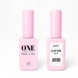 База з глітером ONE BASE GLITTER 1