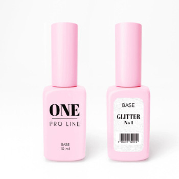 База з глітером ONE BASE GLITTER 1