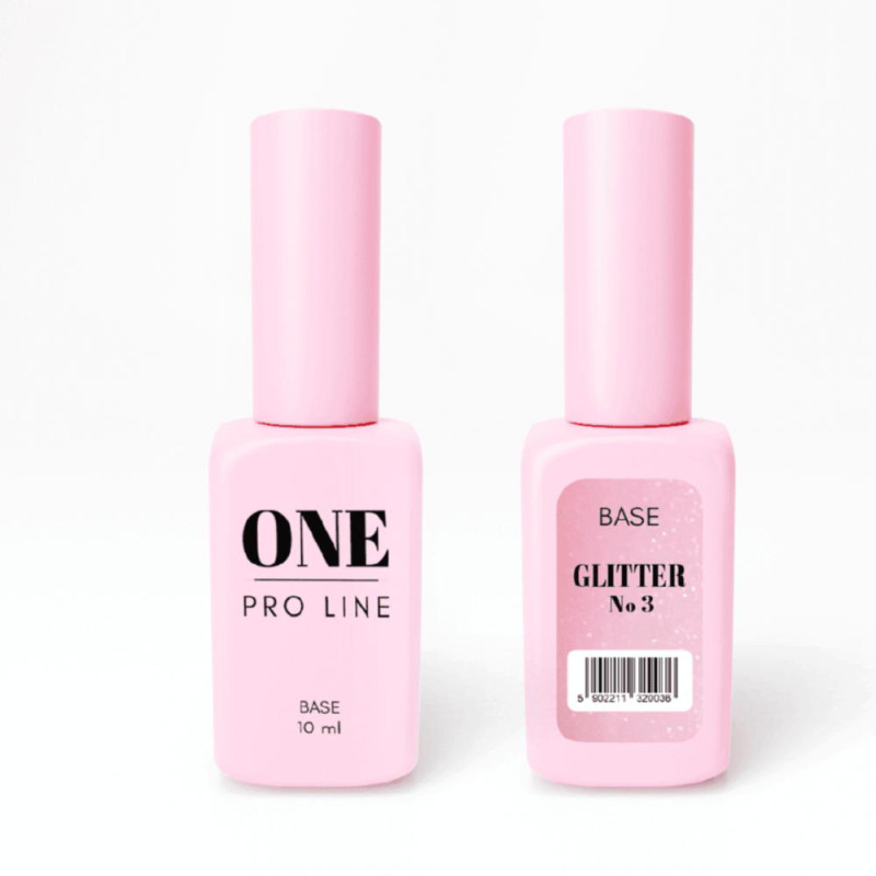 База з глітером ONE BASE GLITTER 3