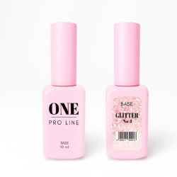 База з глітером ONE BASE GLITTER 4