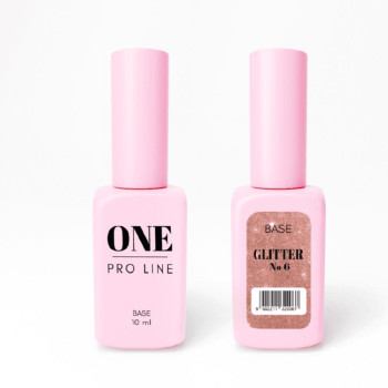 База з глітером ONE BASE GLITTER 6