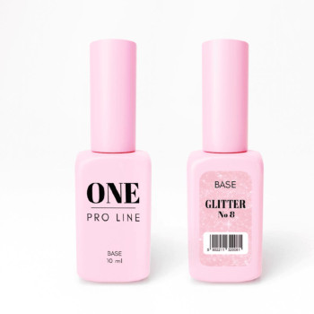 База з глітером ONE BASE GLITTER 8