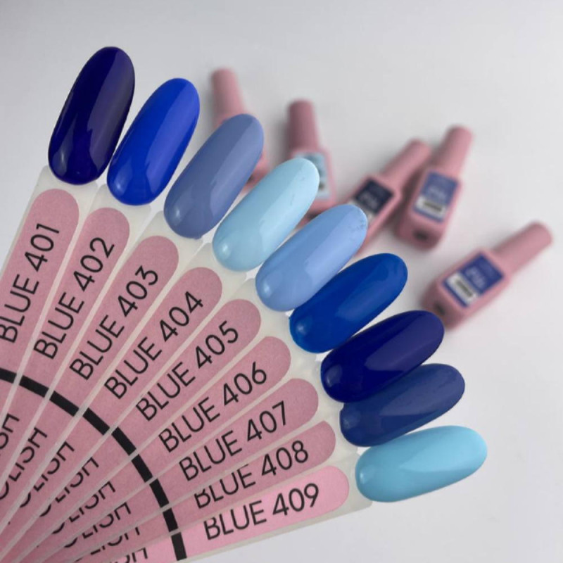 Гель-лак ONE BLUE 406