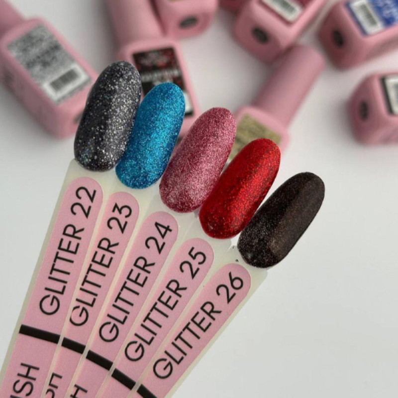 Гель-лак ONE GLITTER 8