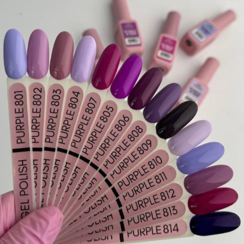 Гель-лак ONE PURPLE 813