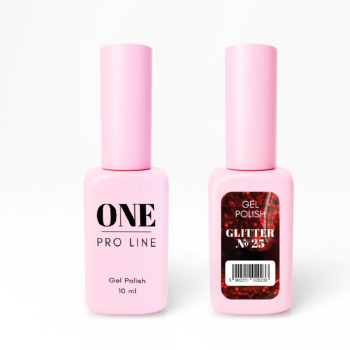Гель-лак ONE GLITTER 25