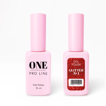 Гель-лак ONE GLITTER 1