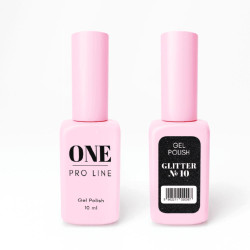 Гель-лак ONE GLITTER 10