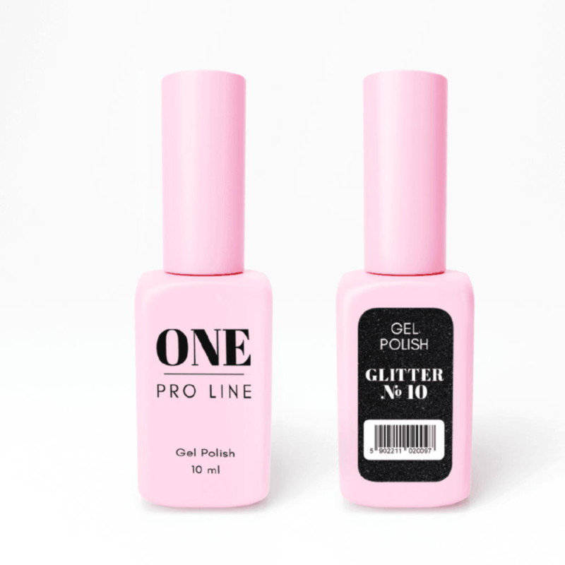 Гель-лак ONE GLITTER 10