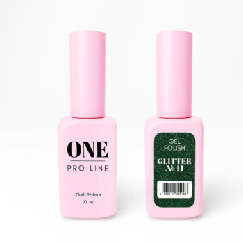 Гель-лак ONE GLITTER 11