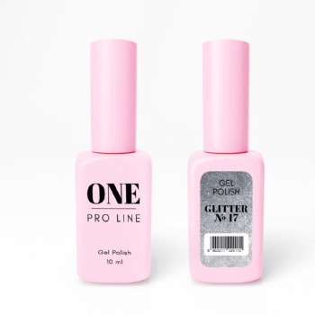 Гель-лак ONE GLITTER 17
