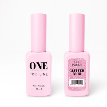 Гель-лак ONE GLITTER 18