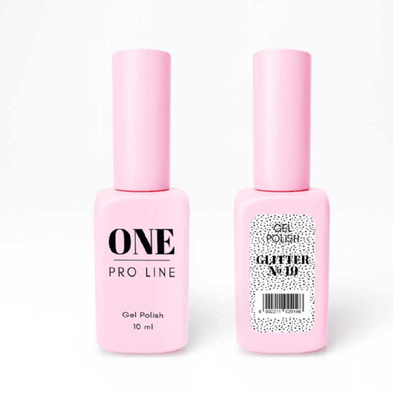 Гель-лак ONE GLITTER 19