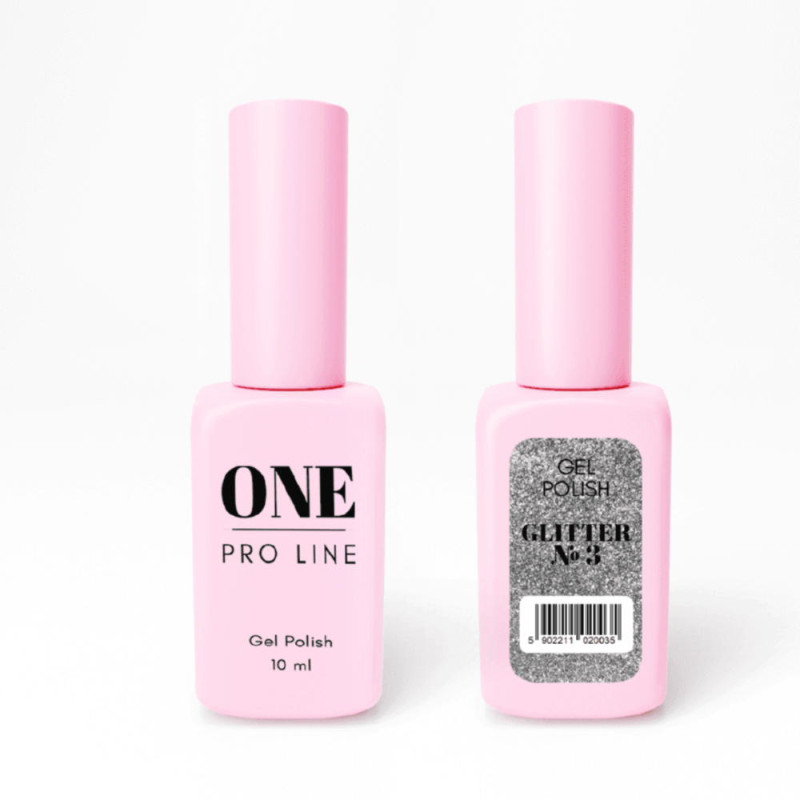 Гель-лак ONE GLITTER 3