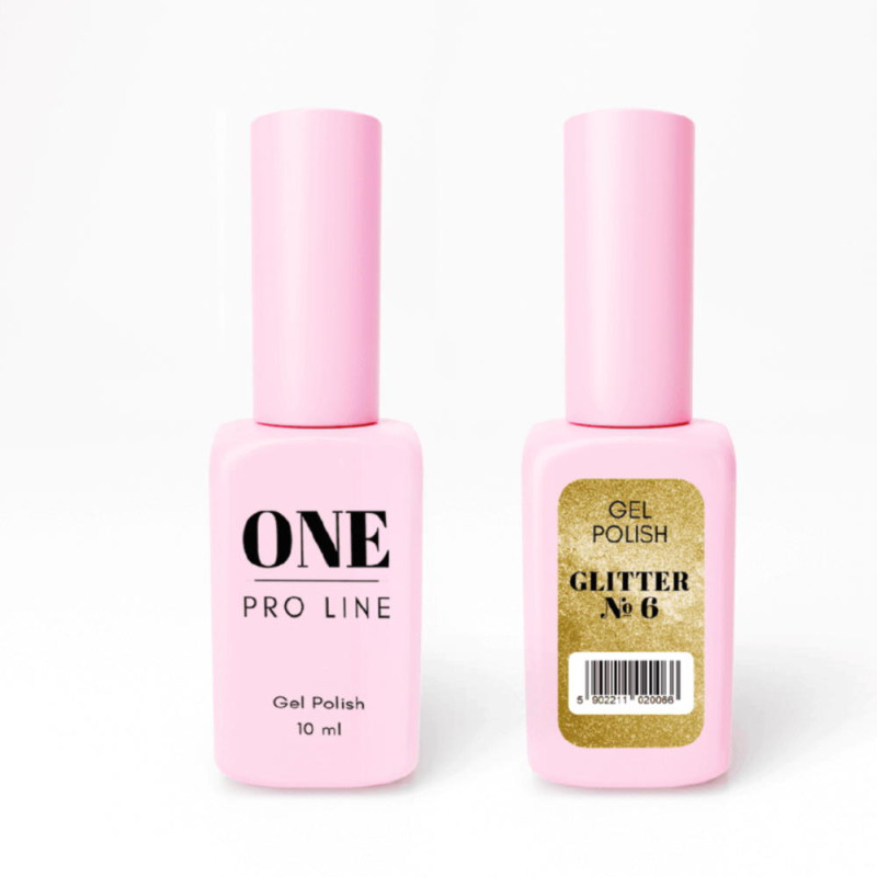 Гель-лак ONE GLITTER 6