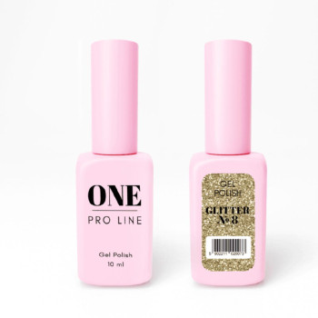 Гель-лак ONE GLITTER 8