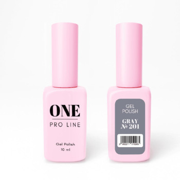 Гель-лак ONE GRAY 201
