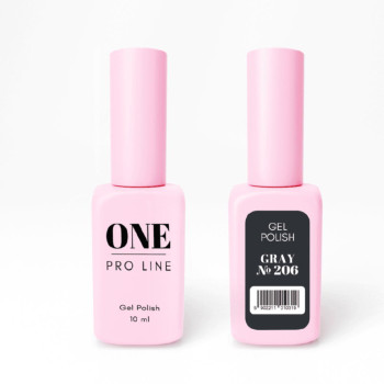 Гель-лак ONE GRAY 206