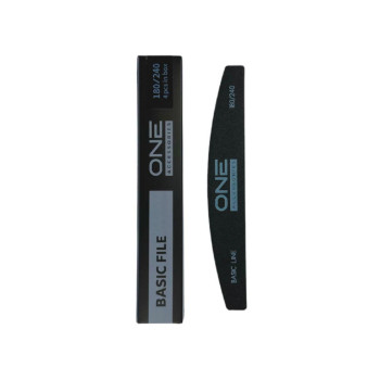 Пилочки для нігтів NAIL FILE "BASIC LINE" 180/240 (4шт)