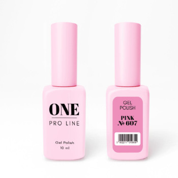 Гель-лак ONE PINK 607