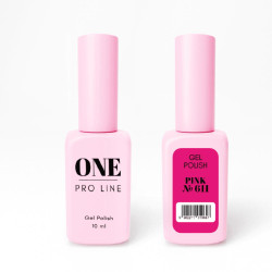 Гель-лак ONE PINK 611