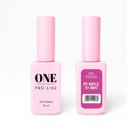 Гель-лак ONE PURPLE 807