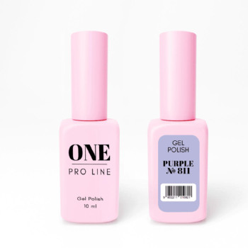 Гель-лак ONE PURPLE 811